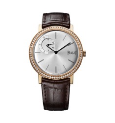 Piaget Altiplano Silver Dial 18K Rose Gold Diamond G0A36118