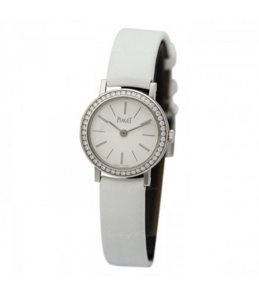 Piaget Altiplano White Dial White Satin Ladies Replica G0A36532