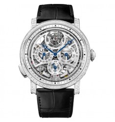 Rotonde de Cartier Grande Complication Skeleton HPI00939 Platinum Replica Watch