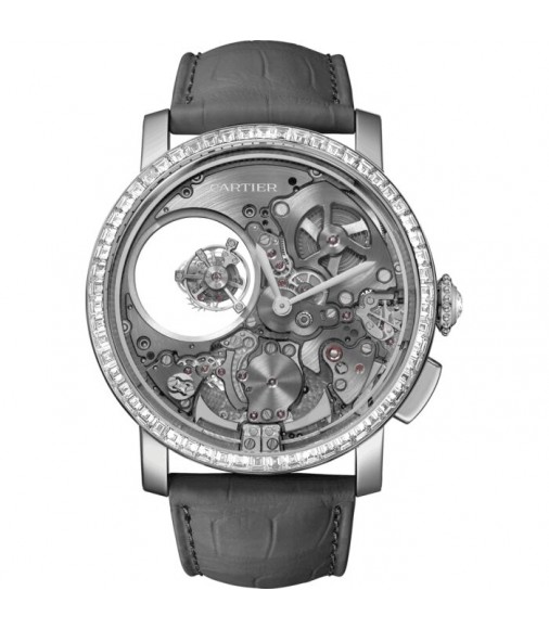 Rotonde de Cartier Minute Repeater Mysterious Double Tourbillon Replica Watch