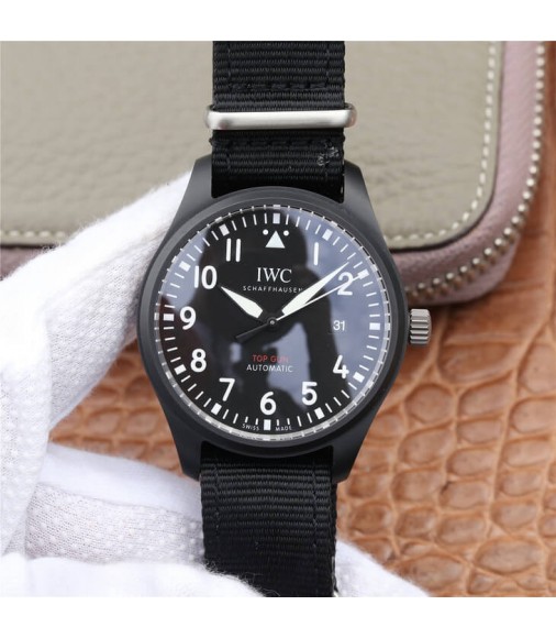 Fake IWC Pilot Top Gun Ceramic 41mm IW326901