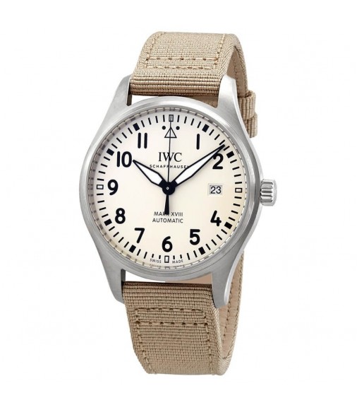 Replica IWC Pilot’s Watch Mark XVIII Automatic Silver Dial Men's Watch