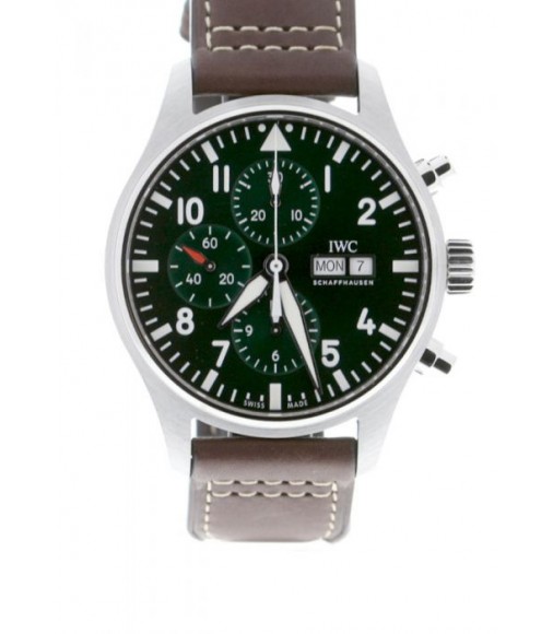 Copy IWC Pilot's Watch Chronograph Racing Green Limited Edition IW377726