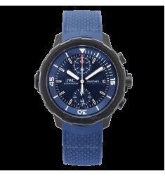 Replica IWC Aquatimer Chronograph Edition Laureus Sport for Good Blue Dial Automatic Self Wind IW379507 Mens WATCH