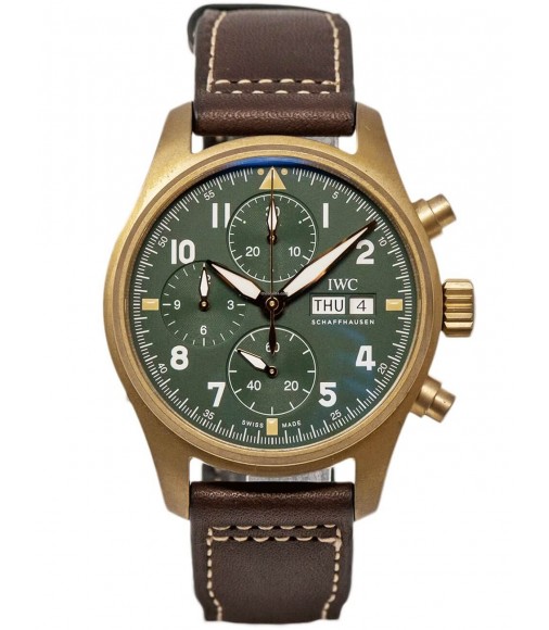 Copy IWC Pilot Spitfire Chronograph Bronze Automatic 41mm IW387902