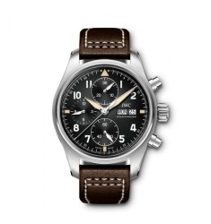 Copy IWC Pilots Stainless Steel Black Automatic IW387903