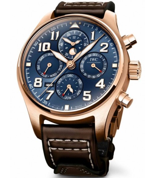 Replica IWC Pilot's Watch Perpetual Calendar Chronograph 'Le Petit Prince'