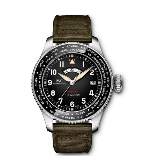 Fake IWC Pilot’s Watch Timezoner Spitfire Edition “The Longest Flight”