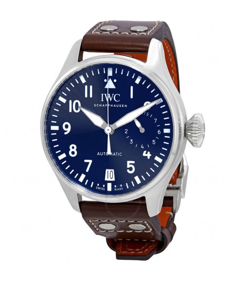 Fake IWC Big Pilot's Le Petit Prince Automatic Blue Dial Men's Watch