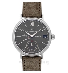 Copy IWC Portofino Hand-Wound Eight Days Manual-winding Grey Dial Men watch