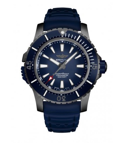 Breitling Superocean II 48 Titanium/Blue/Rubber/Pin
