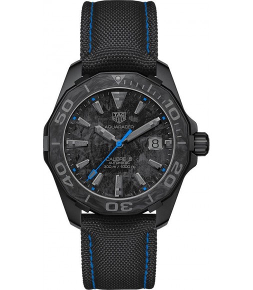 TAG Heuer Aquaracer Black Dial Carbon Men's Watch WBD218C.FC6447 replica