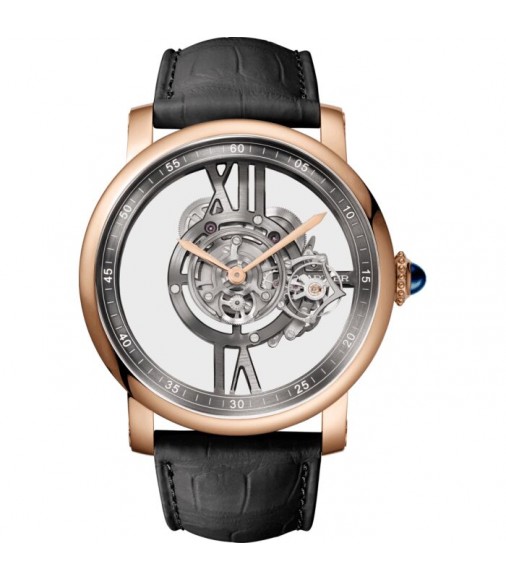 Rotonde de Cartier Astrotourbillon WHRO0041 Rose Gold Replica Watch