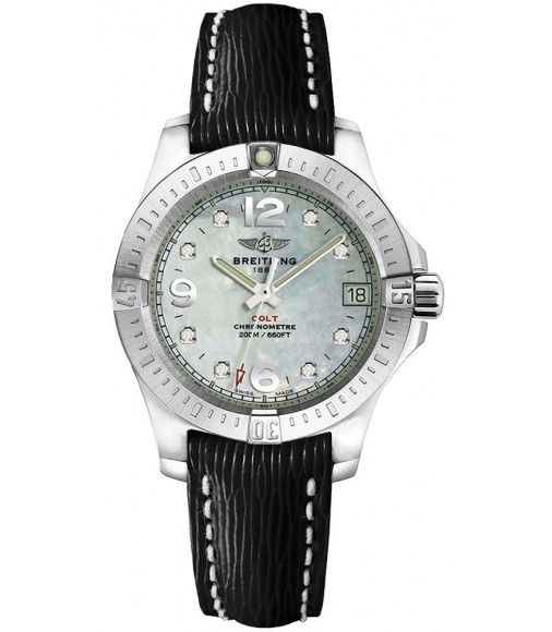 Breitling A7738811/A769/208X/A14BA.1 Colt Lady Sahara Leather Strap Tang Replica Watch