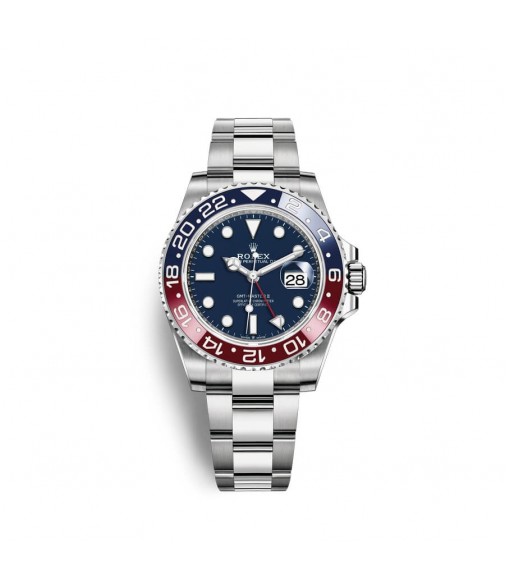 Fake Rolex GMT-Master II 18 ct white gold M126719BLRO-0003