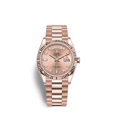 Copy Rolex Day-Date 36 18 ct Everose gold M128235-0009