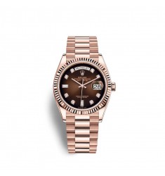 Rolex Day-Date 36 18 ct Everose gold M128235-0037 fake