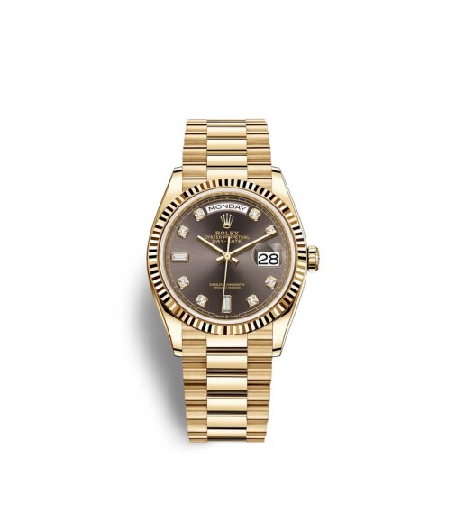 Copy Rolex Day-Date 36 18 ct yellow gold M128238-0022