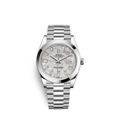 Fake Rolex Day-Date 40 Platinum M228206-0036