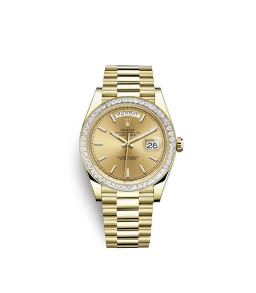 Copy Rolex Day-Date 40 18 ct yellow gold M228398TBR-0007