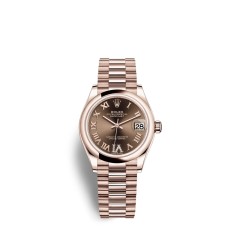 Copy Rolex Datejust 31 18 ct Everose gold M278245-0024