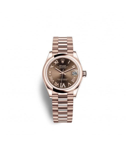 Copy Rolex Datejust 31 18 ct Everose gold M278245-0024