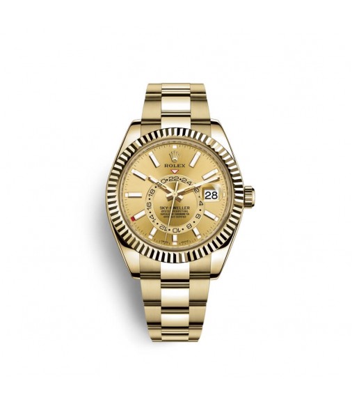 Rolex Sky-Dweller 18 ct yellow gold M326938-0003 fake