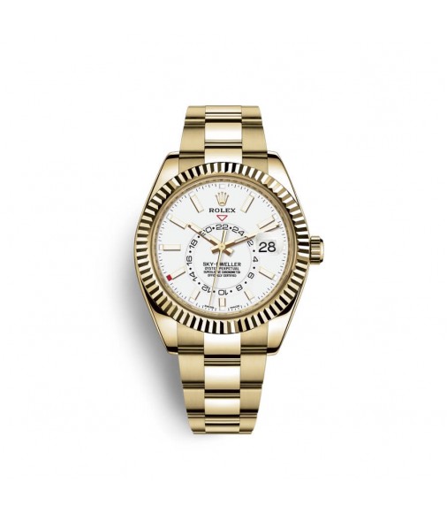 Fake Rolex Sky-Dweller 18 ct yellow gold M326938-0005