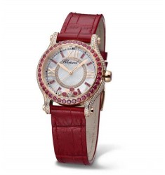 Replica Chopard Happy Sport 18-Carat Rose Gold 274302-5005