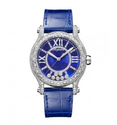 Replica Chopard Happy Sport Joaillerie 36MM White Gold Diamond 274891-1016