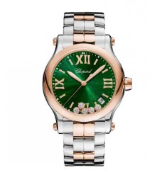 Replica Chopard Happy Sport Round Quartz 36mm Ladies 278582-6006