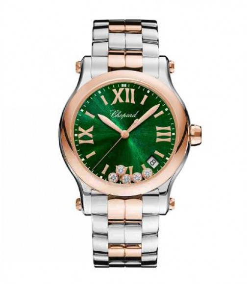 Replica Chopard Happy Sport Round Quartz 36mm Ladies 278582-6006