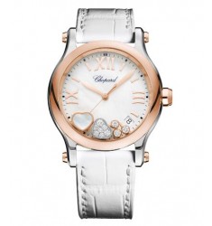 Fake Chopard Happy Sport Round Quartz 36mm Ladies 278582-6009