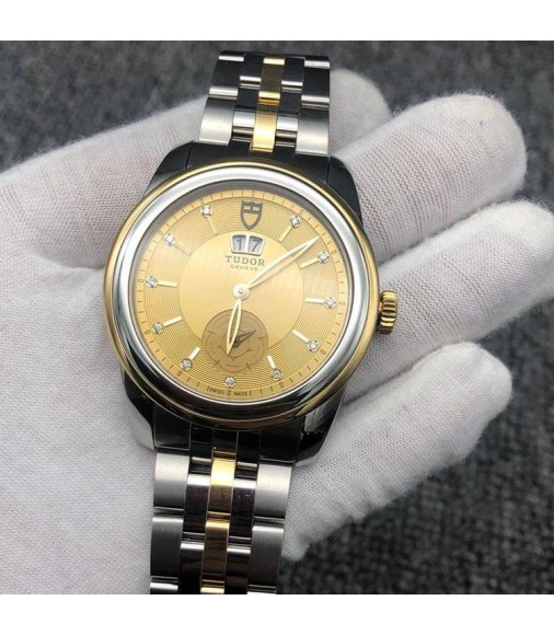 Copy Tudor Glamour Double Date 57003-68073