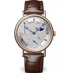 Copy Breguet Classique Rose Gold Silver Dial 7137BR/15/9VU