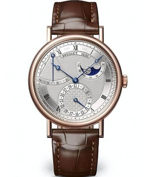 Copy Breguet Classique Rose Gold Silver Dial 7137BR/15/9VU