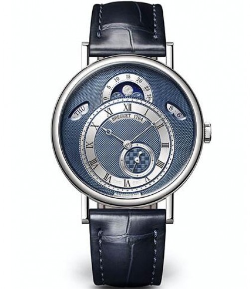 Copy Breguet Classique White Gold Blue Dial 7337BB/Y5/9VU