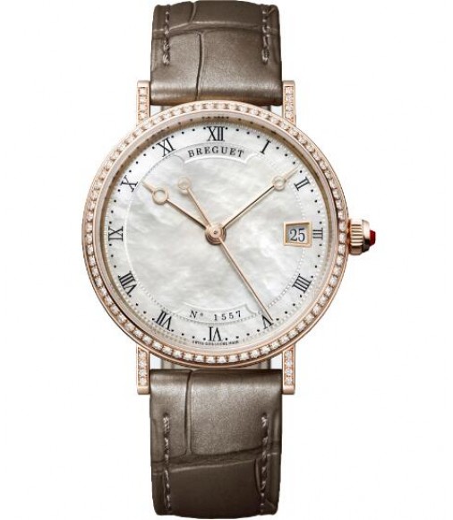 Copy Brequet Classique 9068 18K Rose Gold & Diamonds 9068BR/52/976/DD00