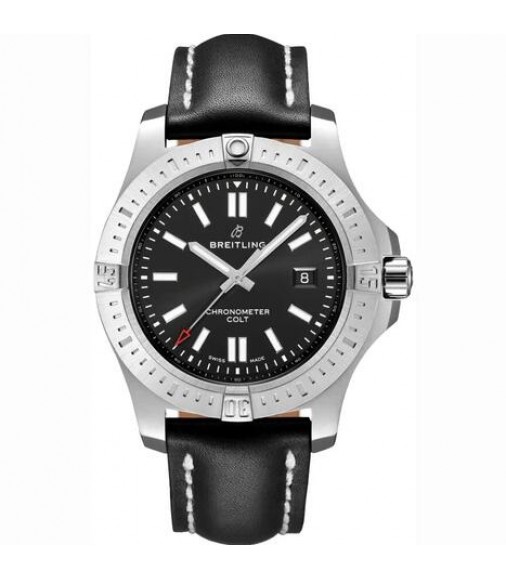 Copy Breitling Chronomat Colt Automatic Volcano Black Men's 44mm A17388101B1X2