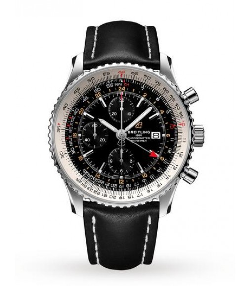 Copy Breitling Navitimer 1 Chronograph GMT 46 A24322121B2X1