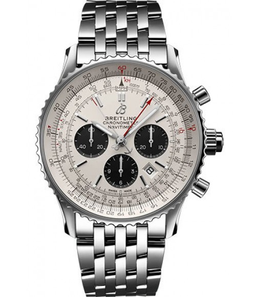 Copy Breitling Navitimer 1 B03 Chronograph Rattrapante 45 Mens AB0311211G1A1