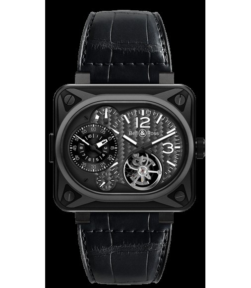 Copy Bell & Ross BR Minuteur Tourbillon Titanium BR-MNUT-TOURB-CA