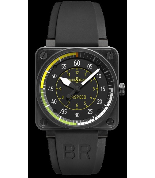 Copy Bell & Ross Aviation Flight Instruments Men's BR0192-AIRSPEED