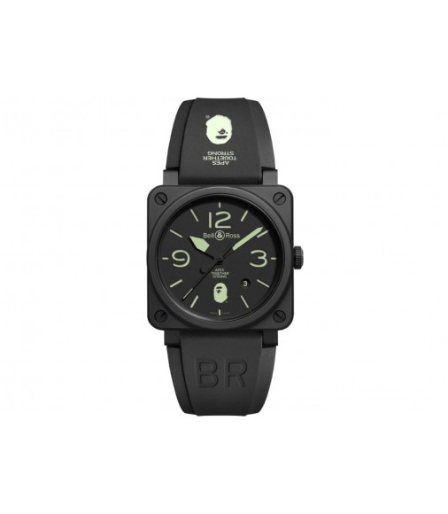 Copy Bell & Ross Instruments X Bape 25th Anniversary BR0392-BAPE-25-CE