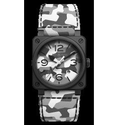 Copy Bell & Ross BR 03 92 White Camo Limited Edition BR0392-CG-CE/SCA