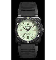 Copy Bell & Ross Instruments BR 03-92 Diver Full Lum Men's BR0392-D-C5-CE/SRB