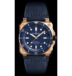 Copy Bell & Ross BR 03-92 DIVER BLUE BRONZE BR0392-D-LU-BR/SCA