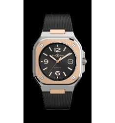 Copy Bell & Ross BR05A-BL-STPG/SRB BR 05 Black Steel and Gold Watch