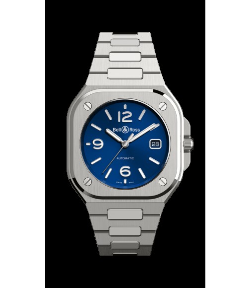 Copy Bell & Ross BR 05 Blue Dial Steel Men's BR05A-BLU-ST/SST