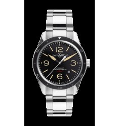 Copy Bell & Ross Vintage 41mm black dial BRV123-ST-HER/SST